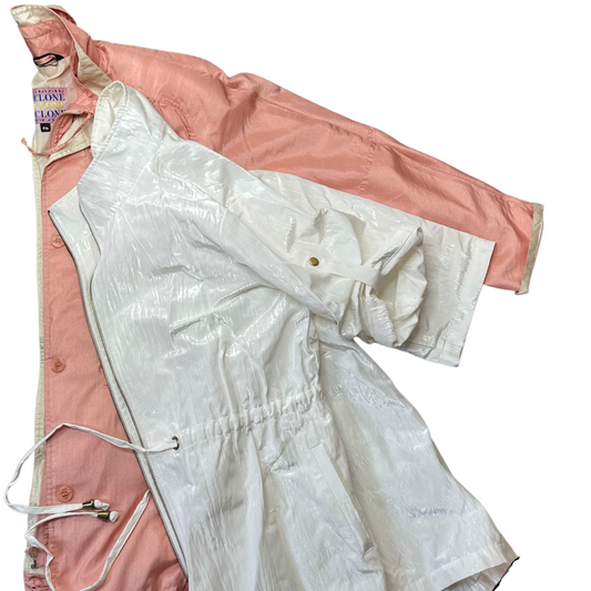Linea by Louis Dell'Olio Lightweight White Spring Jacket